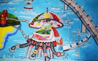 大班科技创新绘画作品 分享4款幼儿园黏土手工绘画教程—适合大班美术课用！收藏！